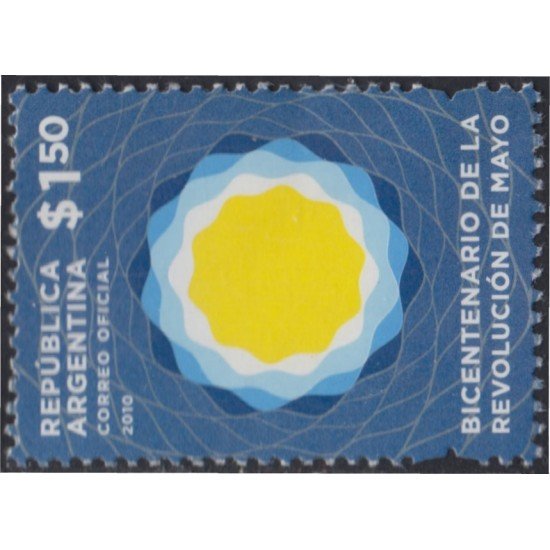Argentina 2834 2010 Bicentenario de la Revolución de Mayo MNH Argentina 2834 2010 Bicentenario de la Revolución de Mayo MNH