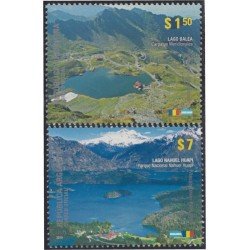 Argentina 2866/67 2010 Lagos de Montañas en Argentina y Rumanía MNH Argentina 2866/67 2010 Lagos de Montañas en Argentina y Rumanía MNH