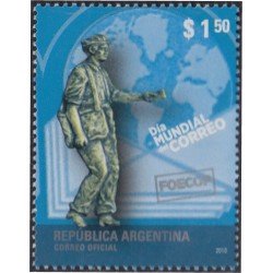 Argentina 2879 2010 Día mundial del correo usado Argentina 2879 2010 Día mundial del correo usado