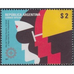 Argentina 2905 2011 Año del trabajo y la seguridad del trabajador MNH Argentina 2905 2011 Año del trabajo y la seguridad del trabajador MNH
