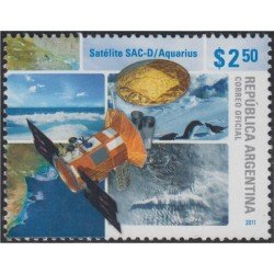 Argentina 2908 2011 Espacio Satélite de aplicaciones científicas MNH Argentina 2908 2011 Espacio Satélite de aplicaciones científicas MNH