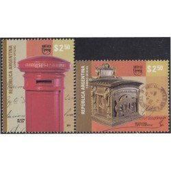 Argentina 2913/14 2011 América UPAEP Buzones MNH Argentina 2913/14 2011 América UPAEP Buzones MNH