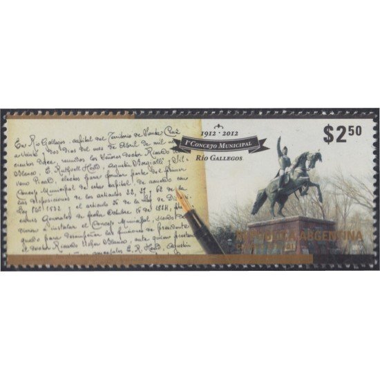 Argentina 2942 2012 Centenario de la Villa de Río Gallegas MNH Argentina 2942 2012 Centenario de la Villa de Río Gallegas MNH