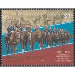 Argentina 2965 2012 Bicentenario del Regimiento de Granaderos a caballo del General San Martín MNH Argentina 2965 2012 Bicentenario del Regimiento de Granaderos a caballo del General San Martín MNH