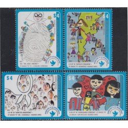Argentina 2996/99 2013 Dibujos infantiles concurso derecho a la identidad MNH Argentina 2996/99 2013 Dibujos infantiles concurso derecho a la identidad MNH
