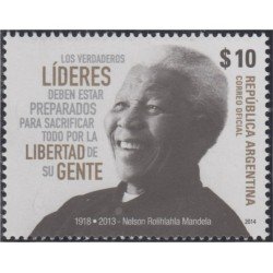 Argentina 3070 2014 Nelson Mandela MNH Argentina 3070 2014 Nelson Mandela MNH