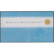 Argentina 3105C 2016 Escudos de las provincias argentinas en carnet MNH