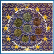 Francia France 2002 Cartera Oficial Monedas € euros Set 