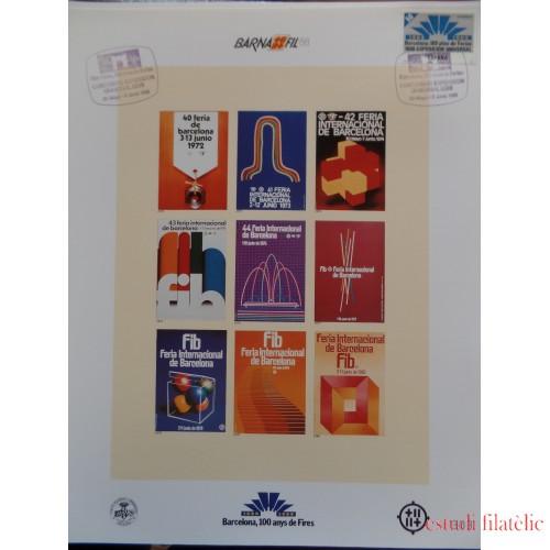 Barnafil 88 Els cartells de cent anys de Fires 1888 - 1988