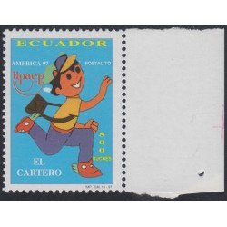 Upaep 1997 Ecuador 1399 variedad de color Upaep 1997 Ecuador 1399 variedad de color