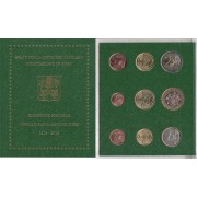 Vaticano 2018 Cartera Oficial Monedas € euros Emisión especial + 5 euros Bimetal