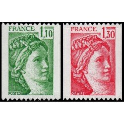 France Francia 2062/63 1979  Sabina MNH