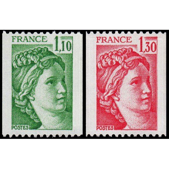 France Francia 2062/63 1979  Sabina MNH