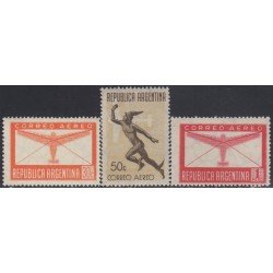 Argentina A- 25/26A 1942 República Argentina avión airplane MNH Argentina A- 25/26A 1942 República Argentina avión airplane MNH