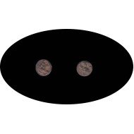 Moneda Octavo de calco Ebsus Ibiza