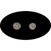 Moneda Octavo de calco Ebsus Ibiza Toro