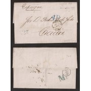 Inglaterra de Londres a Cádiz Via Paris 1858