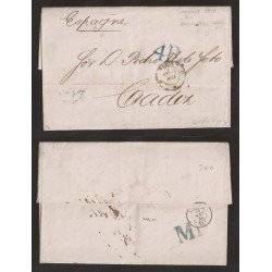 Inglaterra de Londres a Cádiz Via Paris 1858 Inglaterra de Londres a Cádiz Via Paris 1858