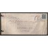 Estados Unidos Frontal de carta de New York a Barcelona 1953