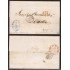 Francia Carta de Burdeos a Cadiz 1852 Resello Constatine Ship