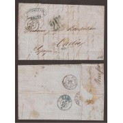 Francia Carta de Dieppe a Cádiz 1856
