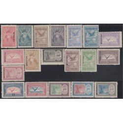 Argentina A- 1/19 1928 Sobretasa República Argentina Muestra MNH