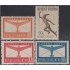 Argentina A- 27/30 1945/48 República Argentina avión airplane MNH