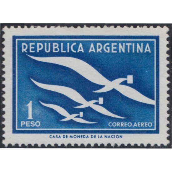 Argentina A- 50 1957 Semana Internacional de la Letra Escrita MH Argentina A- 50 1957 Semana Internacional de la Letra Escrita MH