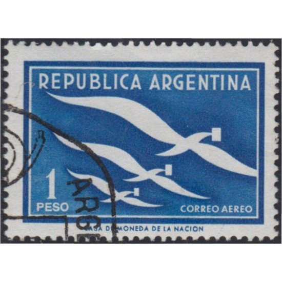 Argentina A- 50 1957 Semana Internacional de la Letra Escrita usados Argentina A- 50 1957 Semana Internacional de la Letra Escrita usados