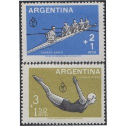 Argentina A- 63/64 1959 3° Juegos deportivos panamericanos MH Argentina A- 63/64 1959 3° Juegos deportivos panamericanos MH