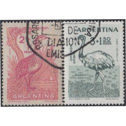 Argentina A- 65/66 1960 Sobretasa Pro-infancia usados Argentina A- 65/66 1960 Sobretasa Pro-infancia usados
