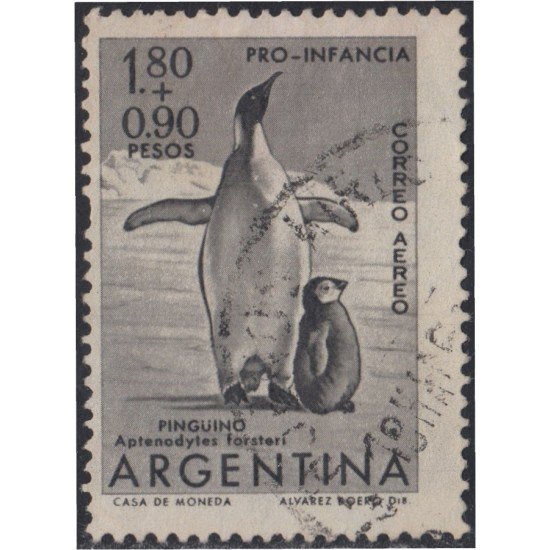 Argentina A- 82 1961 Sobretasa Pro-infancia usado Argentina A- 82 1961 Sobretasa Pro-infancia usado