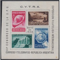 Argentina HB 2 1935 Exposición Filatélica en Buenos Aires somvras MNH