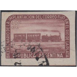 Argentina SH 6 1948 200 Años implantación del correo fijo en Río de la Plata usado