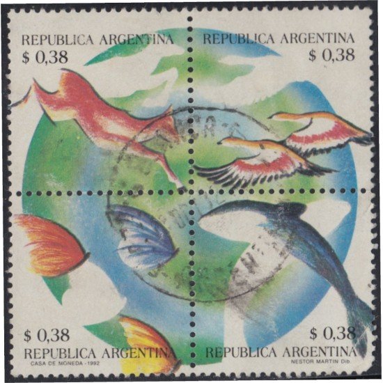 Argentina SH 53 1992 Conferencia de las Naciones Unidas MNH Argentina SH 53 1992 Conferencia de las Naciones Unidas MNH