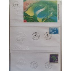 Colección Collection Brasil SPD FDC Sobres Primer dia 1996 - 2001 Colección Collection Brasil SPD FDC Sobres Primer dia 1996 - 2001