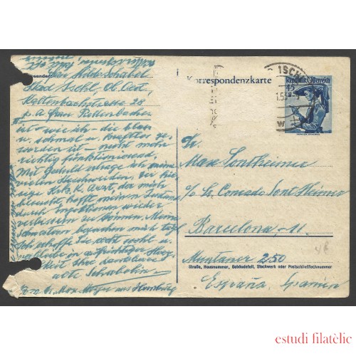 Austria Postal a Barcelona 1953