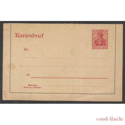 Alemania Tarjeta Postal nueva años 20