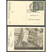 Alemania Postal de Hinterzarten a Barcelona 1951