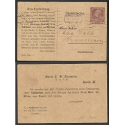 Austria Postal de Viena a Bremerhaven  1910