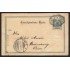 Austria Tarjeta Postal de Carlsbad a Braunschweig (Alemania) 1901