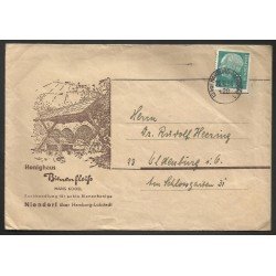 Alemania Carta de Hamburgo a Oldenburg 1956 Alemania Carta de Hamburgo a Oldenburg 1956