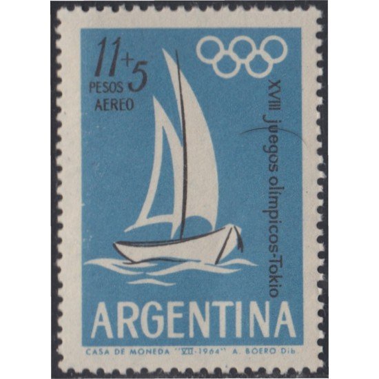 Argentina A- 99 1964 Juegos Olímpicos de Tokyo MH