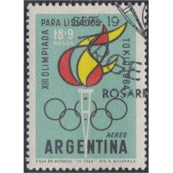 Argentina A- 100 1964 Juegos Olímpicos de Tokyo usado