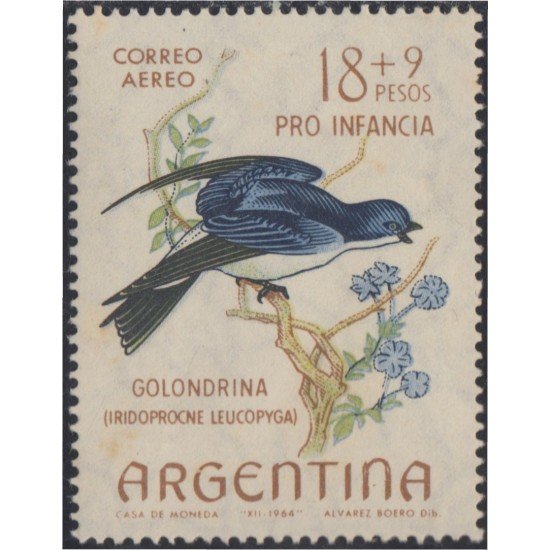 Argentina A- 102 1964 Sobretasa Pro-infancia MH Argentina A- 102 1964 Sobretasa Pro-infancia MH