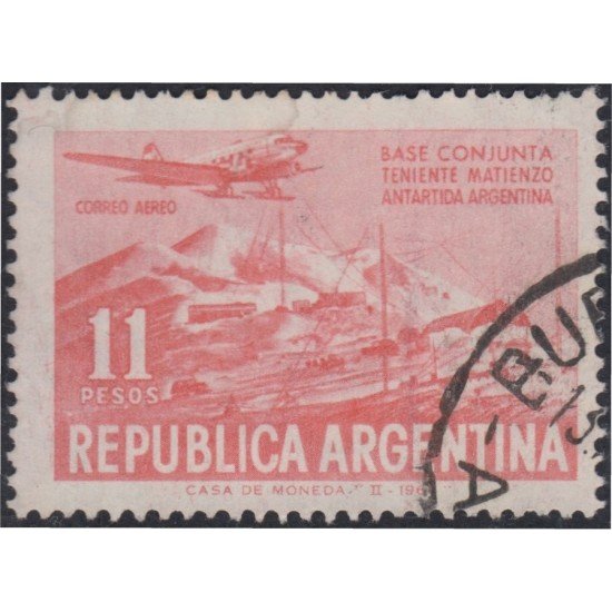 Argentina A- 103 1965 Tierra de Fuego usado Argentina A- 103 1965 Tierra de Fuego usado