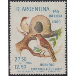 Argentina A- 113 1966 Sobrecarga Pro Infancia MH Argentina A- 113 1966 Sobrecarga Pro Infancia MH