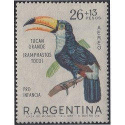 Argentina A- 122 1968 Sobrecarga Pro Infancia MH Argentina A- 122 1968 Sobrecarga Pro Infancia MH