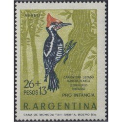 Argentina A- 128 1969 Sobrecarga Pro Infancia MH Argentina A- 128 1969 Sobrecarga Pro Infancia MH