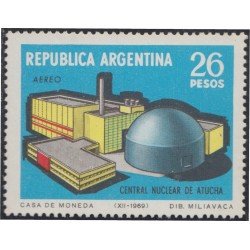 Argentina A- 129 1969 Economía y tecnología. Filigrana G MH Argentina A- 129 1969 Economía y tecnología. Filigrana G MH